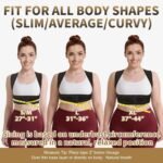 WNIEYO Posture Corrector for Women and Men Back Brace for Women Back Straightener for Effective Lower Back Pain Relief, Scoliosis, and Better Posture Support(L) - Image 5