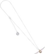 Harry Potter Official Jewelry Sterling Silver Golden Snitch Pendant Necklace - Image 4