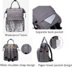 Diaper Bag Backpack for Baby Boy Girl, Multi-Function Diaper Bag for Baby Care,Diaper Bags Essentials for Mom, Dad - Image 4