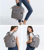 Diaper Bag Backpack for Baby Boy Girl, Multi-Function Diaper Bag for Baby Care,Diaper Bags Essentials for Mom, Dad - Image 5