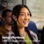 JBL Live Buds 3 - True Wireless Noise-Cancelling Bud-Type Earbuds, 40Hrs Total Playback, Wireless Charging, 6 Mics for Perfect Calls, Multi-Point Connection, IP55 Waterproof and dustproof (Blue) - Image 6