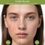 Real Perfection Gua Sha Facial Tools Face Roller for Wrinkles Jade Roller and Gua Sha Set, Scrubber Pore Brush Headband Skin Care Tools for Travel Skincare Routine Massaging Reducing Puffiness - Green - Image 5