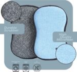 Multi-Purpose Sponges Kitchen by Scrub-it - Non-Scratch Microfiber sponges for Cleaning, Along with Heavy Duty Scrubbing Power - Reusable Dish Sponge for Dishes, Pots and Pans (6 Pack, Small) - Image 3