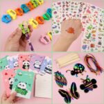 Stationery Party Packs, 28 Pack Birthday Goodie Bags for Classroom Return Gifts for Birthday Party Valentines Gift for Students from Teacher Valentines Class Gift Rewards - Image 4