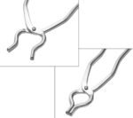 Stainless Steel Sansi/pakkad/Sandasi/pincer/chimta/Tongs/Utensil Holder with Handle Smart Kitchen Tool - Image 6