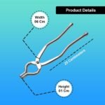 Stainless Steel Sansi/pakkad/Sandasi/pincer/chimta/Tongs/Utensil Holder with Handle Smart Kitchen Tool - Image 7