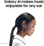 SAMSUNG Galaxy Buds 3 AI True Wireless Bluetooth Earbuds, Open Type Fit, Active Noise Cancellation, 360 Audio, Real-Time Interpreter, Touch Control, White - US Version - Renewed) - Image 6