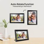 32GB FRAMEO 10.1 Inch Smart WiFi Digital Photo Frame 1280x800 IPS LCD Touch Screen, Auto-Rotate Portrait and Landscape, Built in 32GB Memory, Share Moments Instantly via Frameo App from Anywhere - Image 4