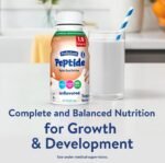 PediaSure Peptide 1.0 Cal, Peptide-Based Formula, Sole-Source Nutrition Drink for Tube Feeding or Oral Nutrition, Unflavored, 8-fl-oz Bottle, Pack of 24 - Image 4