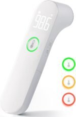 Thermometer for Adults and Kids, Fast Accurate Baby Thermometer, Fever Alarm & Mute Mode, Baby Essentials - Lifetime Support - Image 3