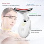 Face and Neck Massager Tools, Portable Facial Beauty Device,Facial Massager with 7 Color LED Lights for Skin Care - Image 3