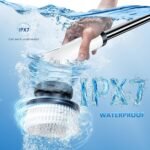 Electric Spin Scrubber Upgraded Battery with Extra-Long Runtime, IPX7 Waterproof Power Cleaner with 7 Brush Heads, 2 Speeds Adjustable Long Handle for Bathroom, Floor, Shower, Tile & Kitchen Cleaning - Image 3