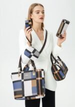 2E-youth Designer Purses and Handbags for Women Satchel Shoulder Bag Tote Top Handle Bag | Designer Purses, Handbags, Designer - Image 3