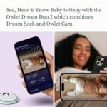 Owlet Dream Duo (Gen 2) Smart Baby Monitor Bundle – HD Video Camera + Wearable Sock Tracks Baby’s Oxygen, Heart Rate & Sleep - Image 4