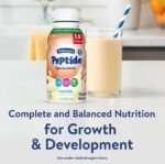 PediaSure Peptide 1.0 Cal, Peptide-Based Formula, Sole-Source Nutrition Drink for Tube Feeding or Oral Nutrition, Vanilla, 8-fl-oz Bottle, Pack of 24 - Image 4