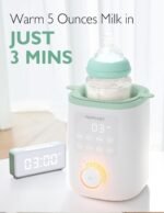 Momcozy Baby Bottle Warmer for Breast Milk Formula Food, Fullest Nutrients Preserved, Fast Heat, Night Light for Nighttime Breastfeeding, One-Touch Easy Use, Newborn Essentials Supplies Gift for Mom - Image 4