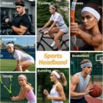 Headbands for Women - 6 Pack Wide Elastic Hair Bands | Stretchy Sweatbands Hair Bands | Soft Sports Thin Head Bands | Non-Slip Accessories Bands for Fashion, Washing Face, Workouts, Yoga, Daily Use - Image 7