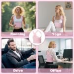 Posture Corrector for Women and Men,4 In 1 Adjustable Full Back Brace,Posture Braces Can Relieve Upper and Lower Back Pain, Shoulder Braces for Hunchback,Scoliosis, Lumbar Spine, Spine（Large Pink） - Image 7