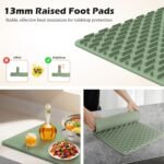 Food Warming Mat - Day Gifts & Kitchen Gadget, Electric Warming Tray with 6 Heat Settings,6 Timers,Graphene Rapid Heating, Portable & Rollable,Easy Clean-Food Warmers for Parties, Buffets & Daily Use - Image 6