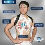 Posture Corrector for Women and Men - Adjustable Upper Back & Shoulder Brace Trainer for Slouching, Neck Hump and Hunched Shoulders - X-Large - Image 5