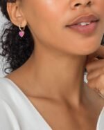 Kendra Scott Ari Heart Huggie Earrings for Women, Fashion Jewelry - Image 4