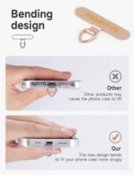 project-cb Phone Metal Tether Tab, Lanyard Patch, Phone Stand Key Ring, Ring Holder, Strap Tab - Image 3