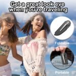 Folding Mustache Comb, Compact Pocket Beard Comb for Men, Portable Grooming and Hair Care Tool, Travel Essential - Image 5