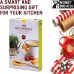 Monkey Business Pasta Shaped Silicone Kitchen Tools in a Gift Box / 2 of Our Big Pasta Shaped Kitchen Gadgets/Farfalloni Shaped Pot Grips, and Ravioli-Shaped Spoon Rest/Pasta Grande No. 2 - Image 8