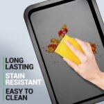 NutriChef 10-Piece Non-Stick Baking Set – Heavy-Duty Carbon Steel Bakeware Set w/ Cookie Sheets, Muffin Pan, Roasting Pan, Cake Pan, Baking Tray, Pizza Pan – Effortless Food Release & Easy Cleanup - Image 4