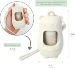 Moodie Disposable Diaper Bags Dispenser COMBO PACK | 105 VANILLA SCENTED Baby Poop Bags TOTAL | Dirty Diaper Trash Bags | Diaper Bags Disposable (VANILLA DREAM) - Image 3