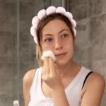 BESTOOL Skin Care Headband for Washing Face,Non-slip Face Wash Headband Sponge Terry Towel Cloth Fabric Bubble Makeup Skincare Headbands for Women Makeup Removal Spa Shower Hair Accessories(Pink) - Image 4