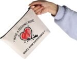 JNIAP Feeding Tube Awareness Gift I Have A Feeding Tube What's Your Superpower Cosmetic Bag Stomach Gift (Feeding Tube Bag) - Image 7