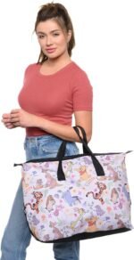 Disney Tote Duffel Bag Mickey Mouse Friends All Over Print Weekender Travel - Image 3