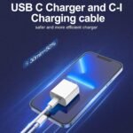 iPhone Charger Fast Charging 2 Pack Type C Wall Charger Block with 2 Pack [6FT&10FT] Long USB C to Lightning Cable for iPhone 14/13/12/12 Pro Max/11/Xs Max/XR/X,AirPods Pro - Image 4