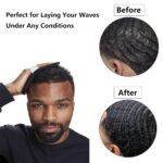 Crown Patch for Waves With Laydown 360 Wave Pad,Rapid Waver's Crown Compression Patches Hair Care Set For Black Men,Used together with Wave Cap. - Image 3