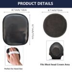 Crown Patch for Waves With Laydown 360 Wave Pad,Rapid Waver's Crown Compression Patches Hair Care Set For Black Men,Used together with Wave Cap. - Image 4