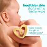 Pampers Sensitive Baby Wipes, Water Based, Hypoallergenic and Unscented, 8 Flip-Top Packs, 4 Refill Packs (1008 Wipes Total) - Image 4