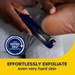 Dr. Scholl's Callus Remover Electronic Foot File, Electric Hard Skin Removal for Feet, Effortless Soft Smooth Skin in Minutes, Perfect for Travel, for Women & Men, AAA Batteries Included - Image 4