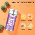 Hair Wax Stick & Slick Back Hair Brush for Tame Flyaways, Frizz, Sleek Ponytails, Buns | Pomade/Balm/Gel Stick for Woman, Styling Accessories for Girls - Image 5
