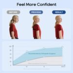 Posture Corrector for Women and Men, Adjustable Upper & Mid Back Brace for Neck, Shoulder & Back Support, Breathable Back Straightener for Pain Relief and Better Posture - Image 3