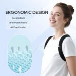 Posture Corrector for Women and Men, Adjustable Upper & Mid Back Brace for Neck, Shoulder & Back Support, Breathable Back Straightener for Pain Relief and Better Posture - Image 6