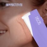 PELCAS Electric Dermaplaning Tool for Women Face with LED Light 3 Speeds Mini Dermaplaning Razor with 6 Blades, 2 in 1 Facial Peach Fuzz Hair & Exfoliation Removal System At Home BV18-712 Light Purple - Image 3