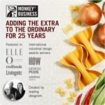 Pasta Grande - Fun Pasta Shaped Silicone Kitchen Tools in a Gift Box / 4 of our Pasta-shaped kitchen gadgets in one festive giftbox/Farfalloni, Ravioli, Penneli & Mafaldine/by Monkey Business - Image 6