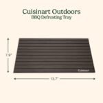 Cuisinart BBQ Defrosting Tray, Conductive Aluminum Rapid Thaw Plate for Frozen Meat, Quick Defrosting Tool that Preserves Natural Flavors, Non Stick Easy to Clean Kitchen Gadget & Grilling Accessories - Image 3