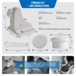 Premium Child Safety Locks – Adjustable, No-Drill & Easy-Install Home Safety Kit – Magnetic Cabinet & Drawer Locks (10-Pack) with 2 Keys (Magnetic Safety Locks) - Image 9