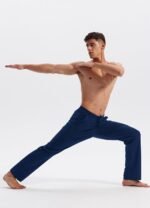 Willit Men's Cotton Yoga Sweatpants Athletic Pants Open Bottom Exercise Lounge Pants Loose Male Sweat Pants with Pockets - Image 5