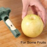 Pepper Seed Corer Remover, Upgrade 2 in 1 Bell Pepper Cutter Quickly Cutting and Deseeding Bell Pepper Corer Tool for Vegetables Kitchen Gadget - Image 6