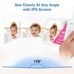 VTech 7" Baby Monitor with IPS Screen, Pan Tilt Zoom Camera, No WiFi Video Baby Monitor with Camera and Audio, Multi-Color Night Light, 2-Way Talk, Lullabies, Advanced HQ Max - Image 5