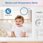 VTech 7" Baby Monitor with IPS Screen, Pan Tilt Zoom Camera, No WiFi Video Baby Monitor with Camera and Audio, Multi-Color Night Light, 2-Way Talk, Lullabies, Advanced HQ Max - Image 9