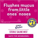 Little Remedies Sterile Baby Saline Nasal Mist, Safe for Newborns to Relieve Stuffy and Dry Noses, 3 Fl Oz - Image 3